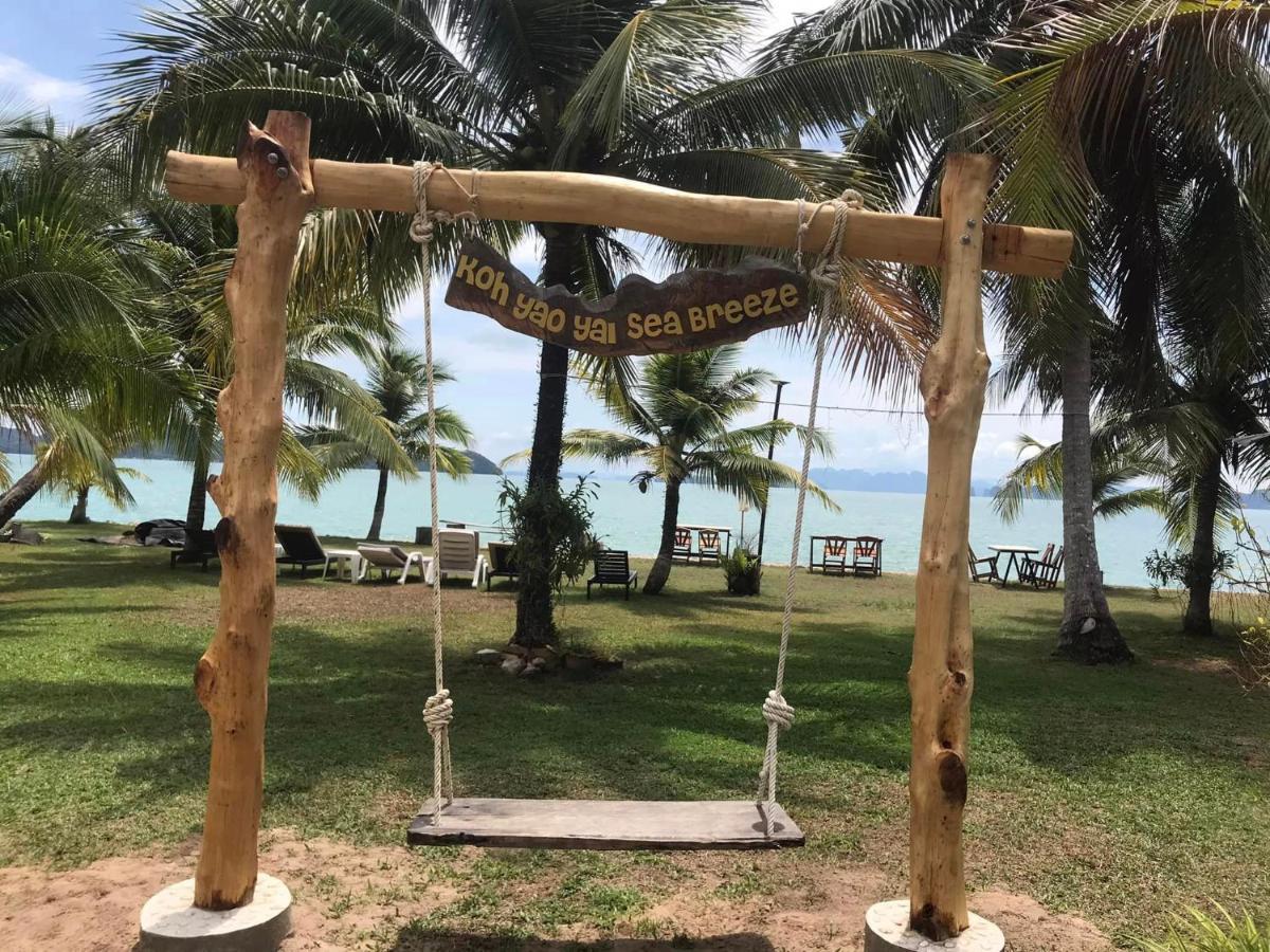 Koh Yao Yai Sea Breeze House เกาะยาวใหญ่ซีบรีซเฮ้าส์ Hotell Exteriör bild